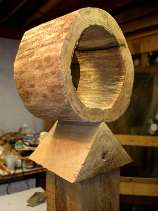 Untitled oak piece